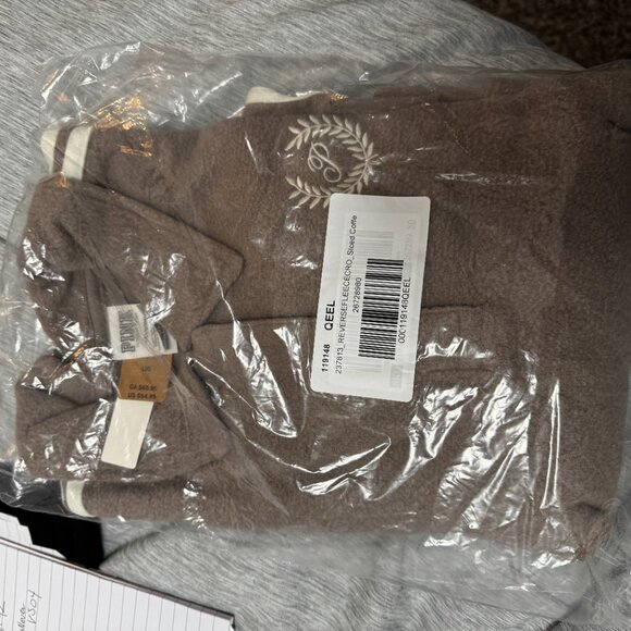 PINK Victoria's Secret Reverse Fleece Cropped Sweatshirt Size XL, XXL and L NWT - Picture 6 of 6